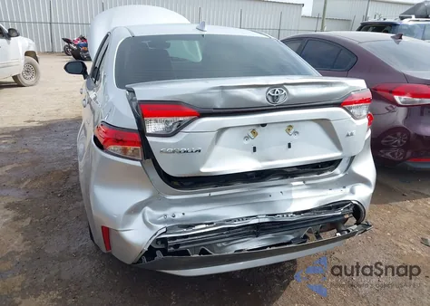 2022 Toyota Corolla Le из США, поврежденный, VIN JTDEPMAEXNJ214045